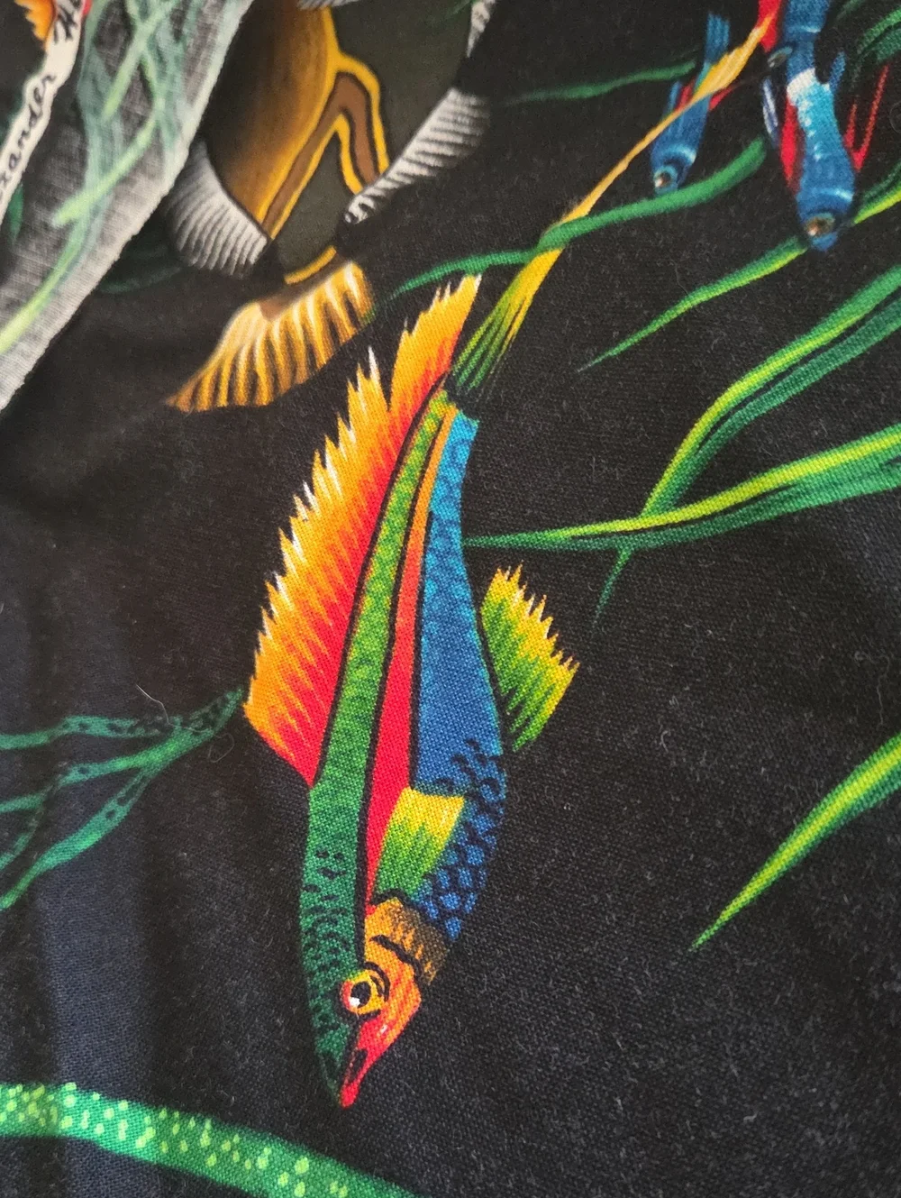 The Alexander Henry Collection Multi Colors FISHIES Marine Life 1.53 Yards
